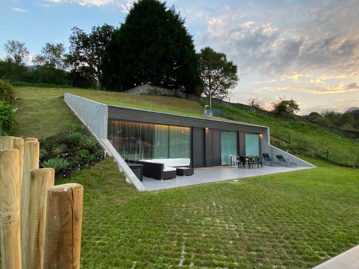 La Casa De Hierba - Casa De Campo De Diseno Con Jardin Y Wifi Cerca De Las Playas De Llanes Luaran gambar